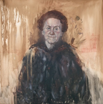 Vida, olje na platnu / oil on canvas, 1985, 90x90 cm