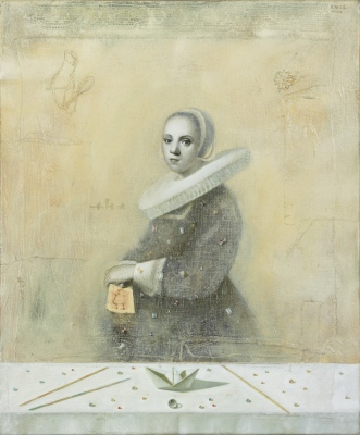 Tihožitje / Still life, olje na platno / oil on canvas, 2007, 50x60 cm